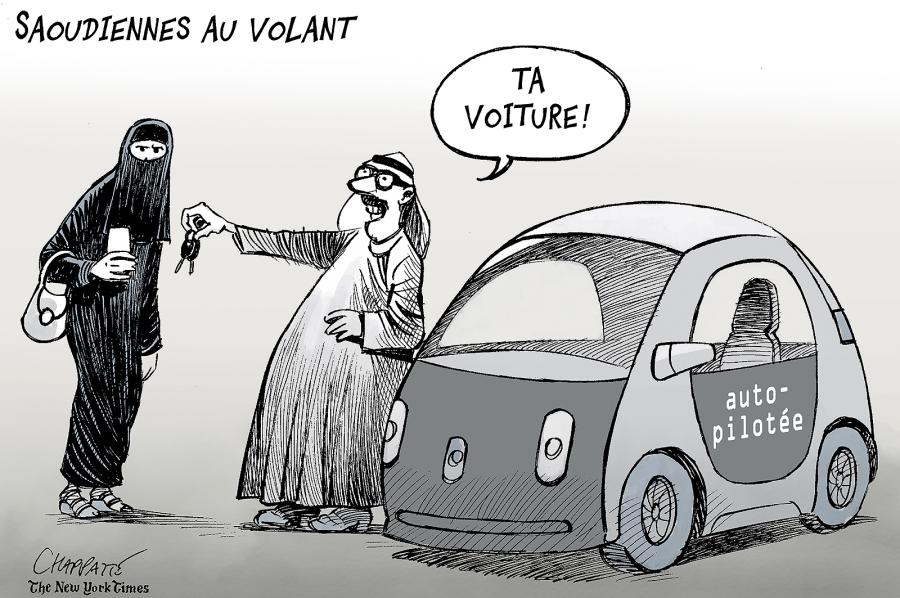 Saoudiennes au volant Saoudiennes au volant