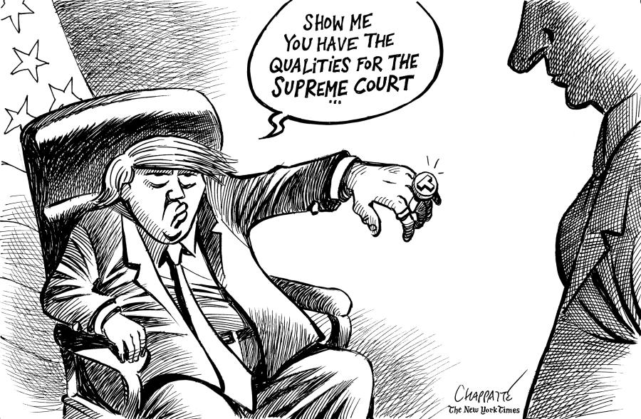 Trump will nominate a Supreme justice Trump will nominate a Supreme justice