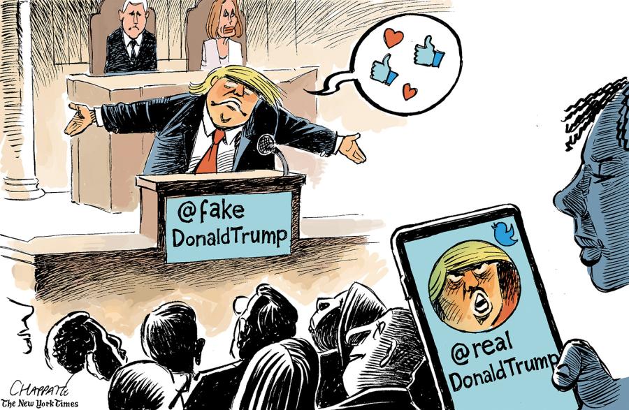 A very gentle Donald Trump A very gentle Donald Trump A very gentle Donald Trump