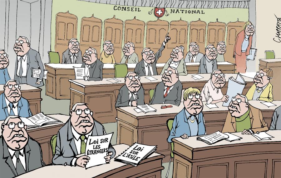 Durcissement de l'asile en Suisse Durcissement de l'asile en Suisse Durcissement de l'asile en Suisse
