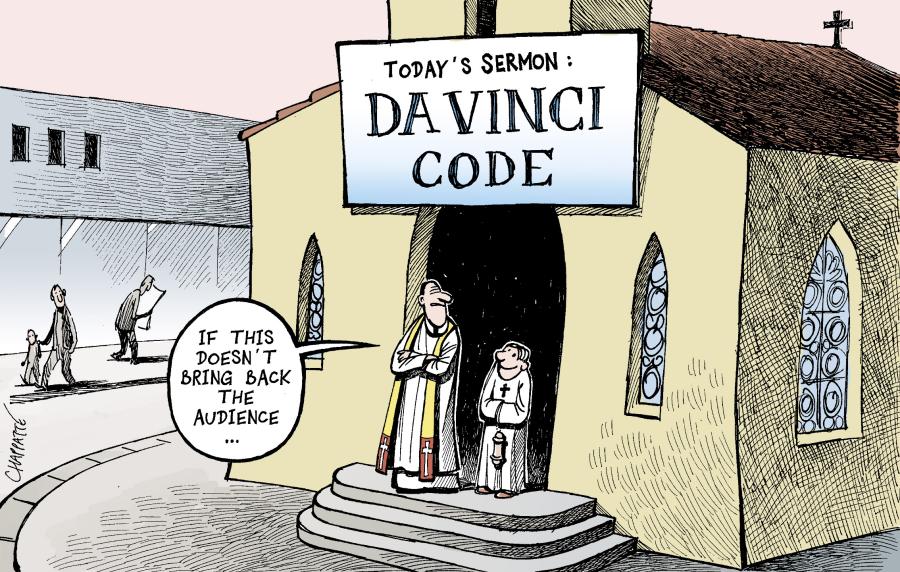 DA Vinci Code: And now the movie! DA Vinci Code: And now the movie!