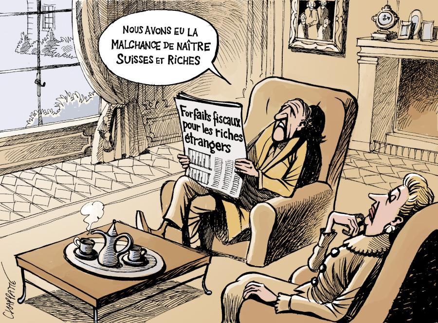 Suisse: forfaits fiscaux pour étrangers Suisse: forfaits fiscaux pour étrangers Suisse: forfaits fiscaux pour étrangers