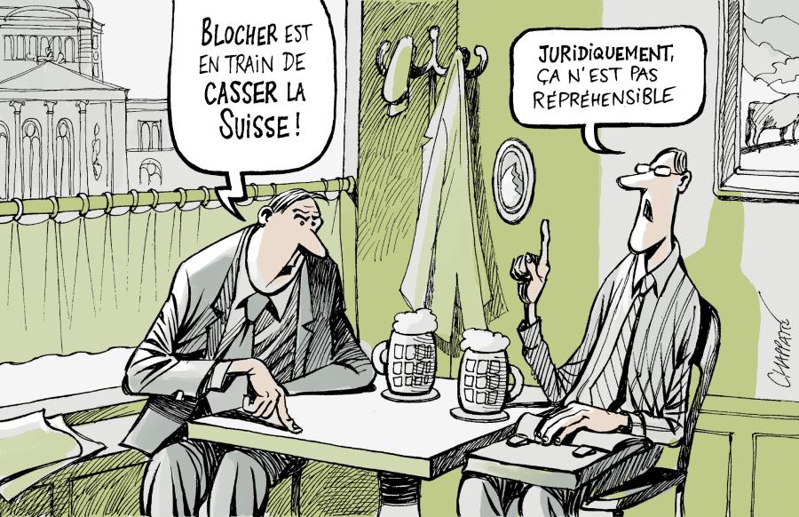 Blocher: Point de vue juridique Blocher: Point de vue juridique