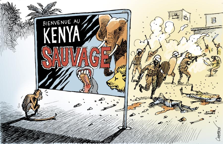Le Kenya dans la violence Le Kenya dans la violence