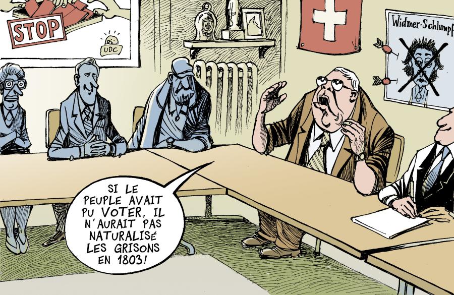 Le cas de lUDC grisonne Le cas de lUDC grisonne Le cas de lUDC grisonne