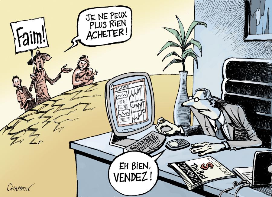 Les spéculateurs et la famine Les spéculateurs et la famine Les spéculateurs et la famine