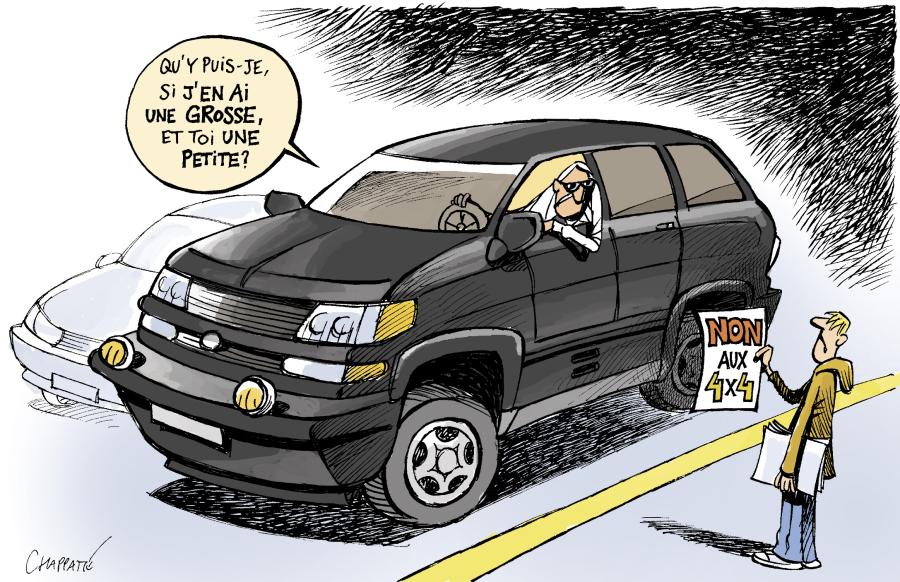 Campagne contre les 4 x 4 Campagne contre les 4 x 4 Campagne contre les 4 x 4