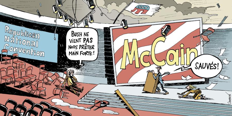 Louragan Gustav bouscule les Républicains Louragan Gustav bouscule les Républicains Louragan Gustav bouscule les Républicains
