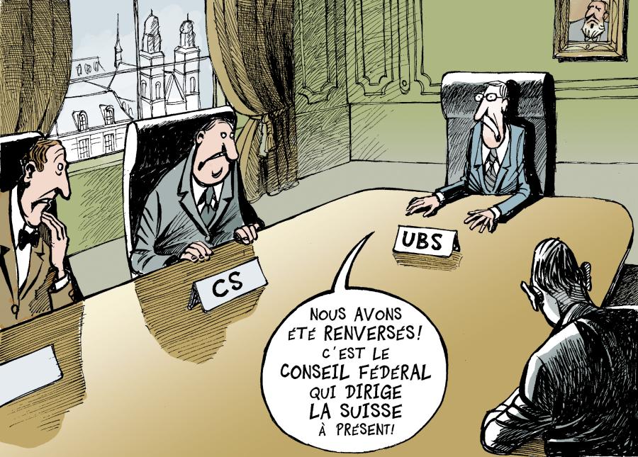 Le gouvernement au secours d'UBS Le gouvernement au secours d'UBS Le gouvernement au secours d'UBS