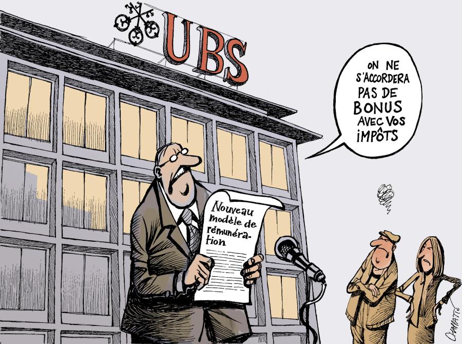 Pas de bonus pour la direction d'UBS Pas de bonus pour la direction d'UBS