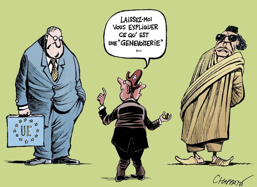 Crise libyenne: Genève sous pression Crise libyenne: Genève sous pression Crise libyenne: Genève sous pression