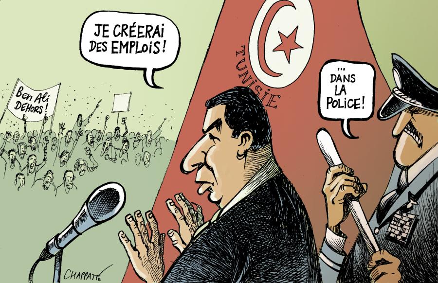 Colère en Tunisie Colère en Tunisie