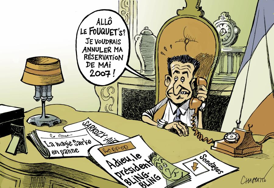 Sarkozy plombé par son image Sarkozy plombé par son image Sarkozy plombé par son image