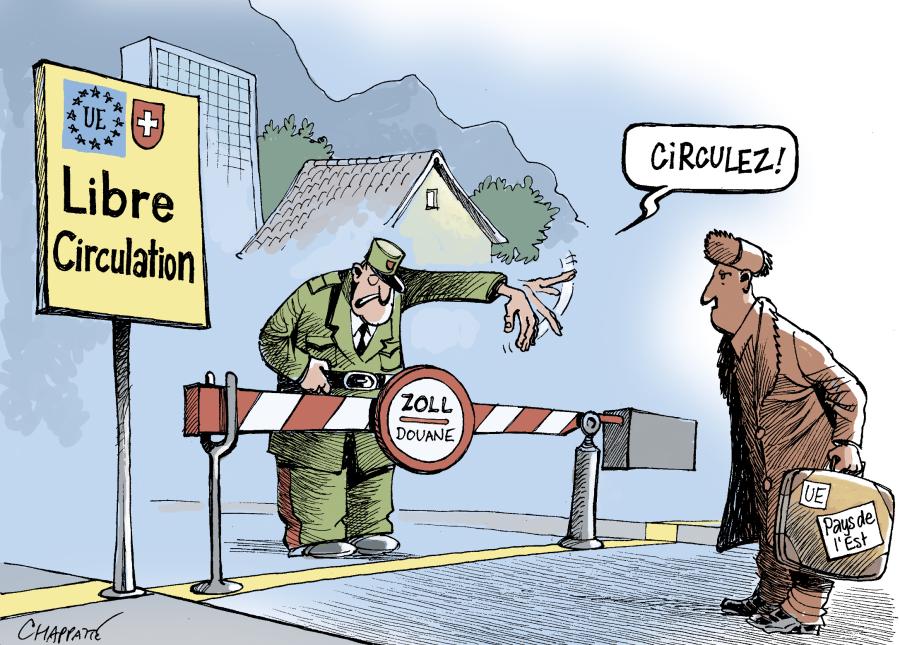 La Suisse restreint l’immigration d’Europe de l’Est La Suisse restreint l’immigration d’Europe de l’Est La Suisse restreint l’immigration d’Europe de l’Est