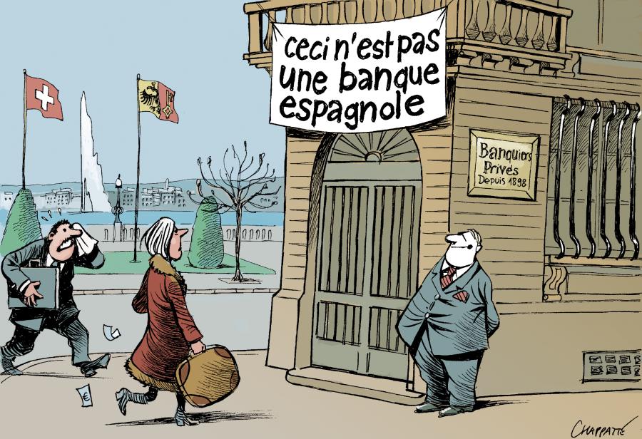 Les capitaux européens se réfugient en Suisse Les capitaux européens se réfugient en Suisse Les capitaux européens se réfugient en Suisse