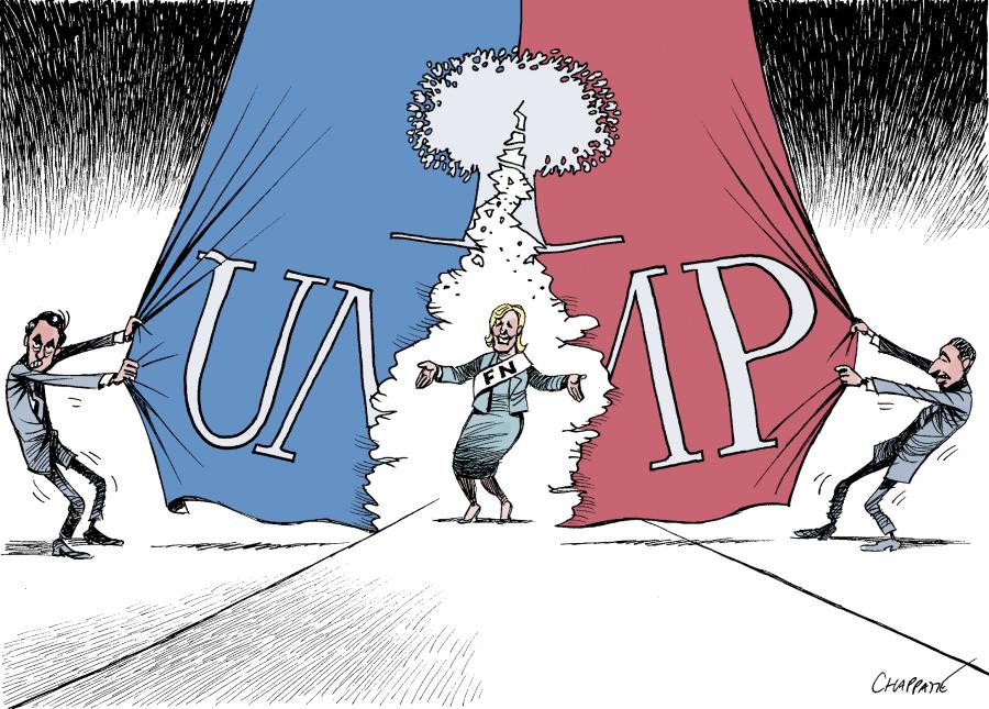 La droite française déchirée La droite française déchirée La droite française déchirée