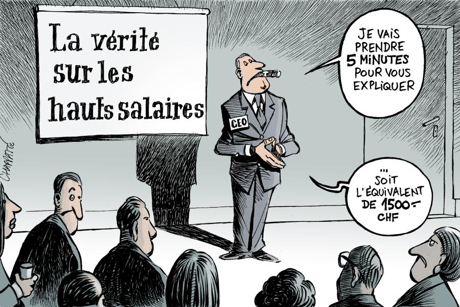 Les hauts salaires en question Les hauts salaires en question Les hauts salaires en question