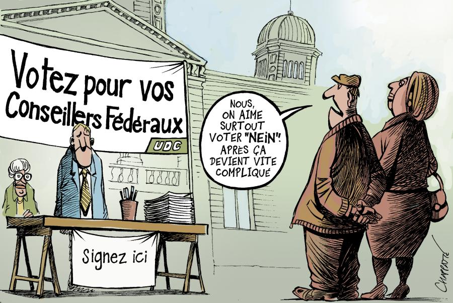 Election du Conseil fédéral par le peuple Election du Conseil fédéral par le peuple Election du Conseil fédéral par le peuple