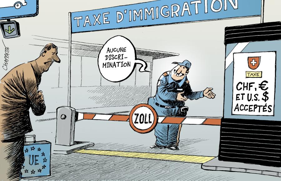 Taxer l'immigration? Taxer l'immigration? Taxer l'immigration?