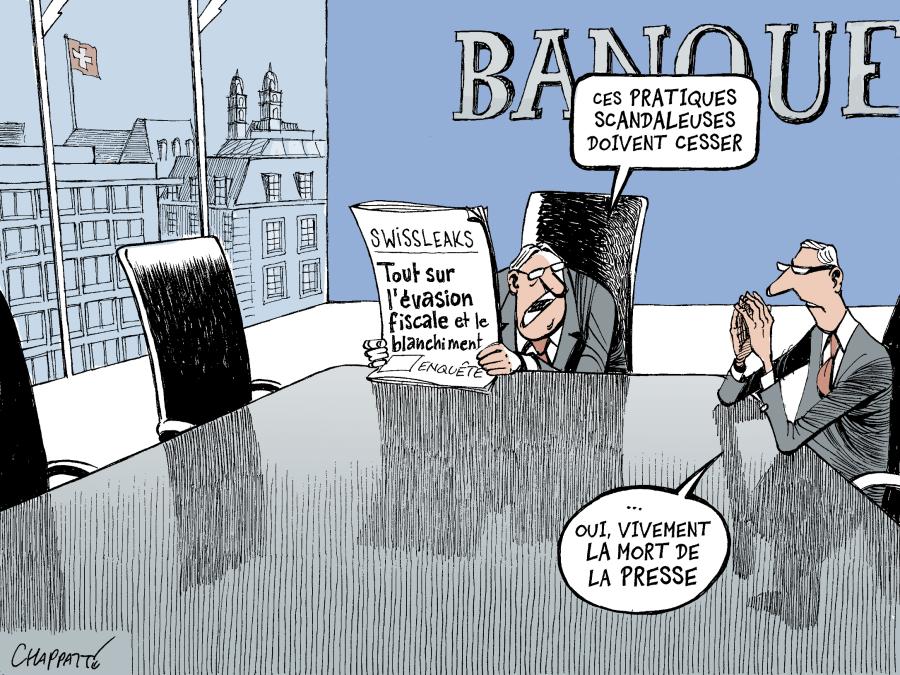 Révélations sur l'évasion fiscale suisse Révélations sur l'évasion fiscale suisse Révélations sur l'évasion fiscale suisse