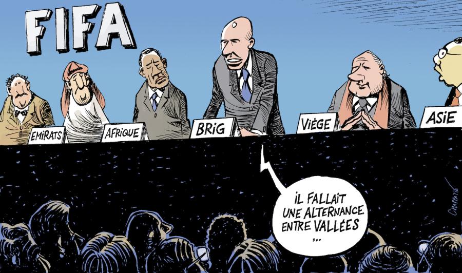 Un nouveau Valaisan à la FIFA Un nouveau Valaisan à la FIFA Un nouveau Valaisan à la FIFA