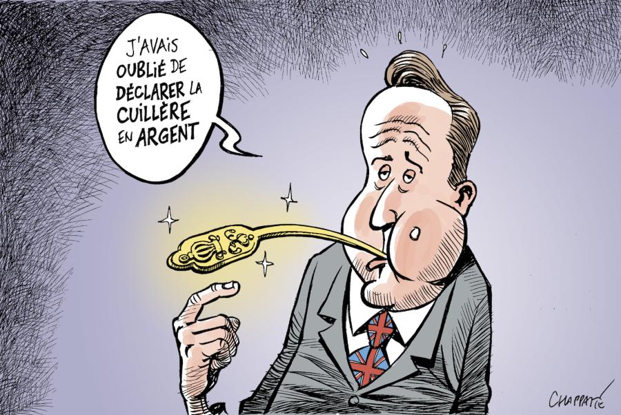 David Cameron mouillé par les Panama Papers David Cameron mouillé par les Panama Papers