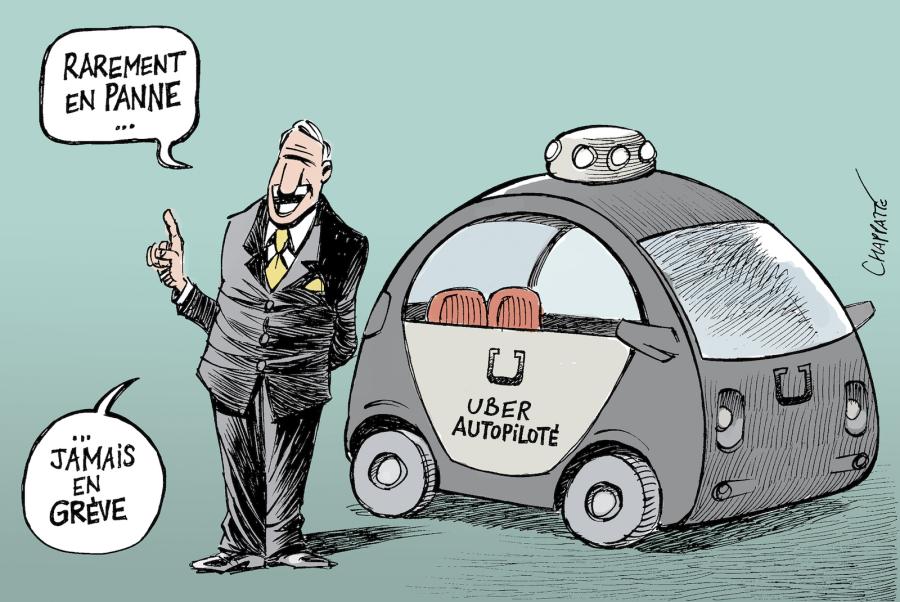 Uber teste les voitures sans chauffeur Uber teste les voitures sans chauffeur Uber teste les voitures sans chauffeur