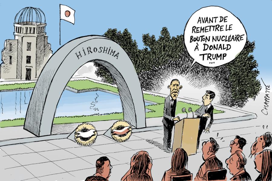 Obama à Hiroshima Obama à Hiroshima Obama à Hiroshima