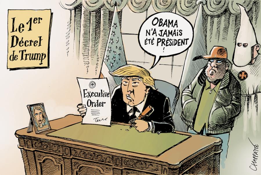 Le 1er décret de Trump Le 1er décret de Trump Le 1er décret de Trump
