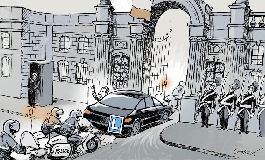 Macron à l’Elysée Macron à l’Elysée Macron à l’Elysée