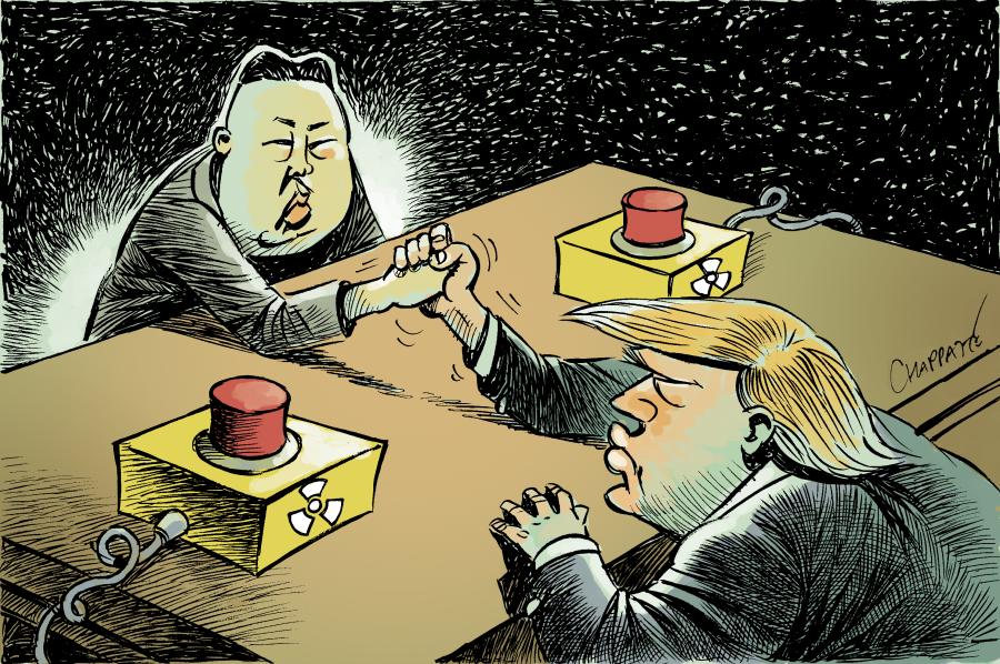 North Korean showdown North Korean showdown North Korean showdown
