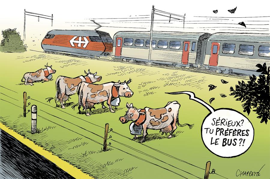 Les bus concurrencent le train Les bus concurrencent le train Les bus concurrencent le train