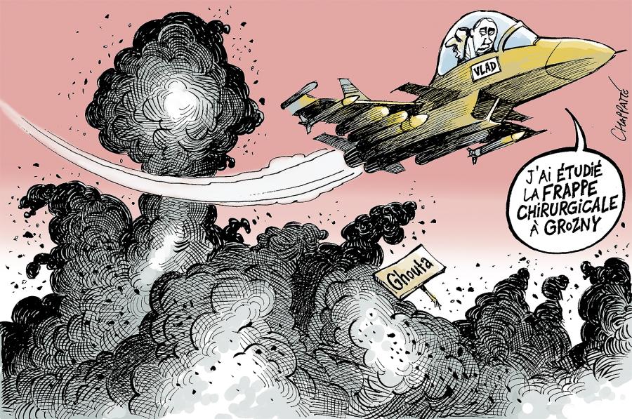 Bombardements massifs en Syrie Bombardements massifs en Syrie