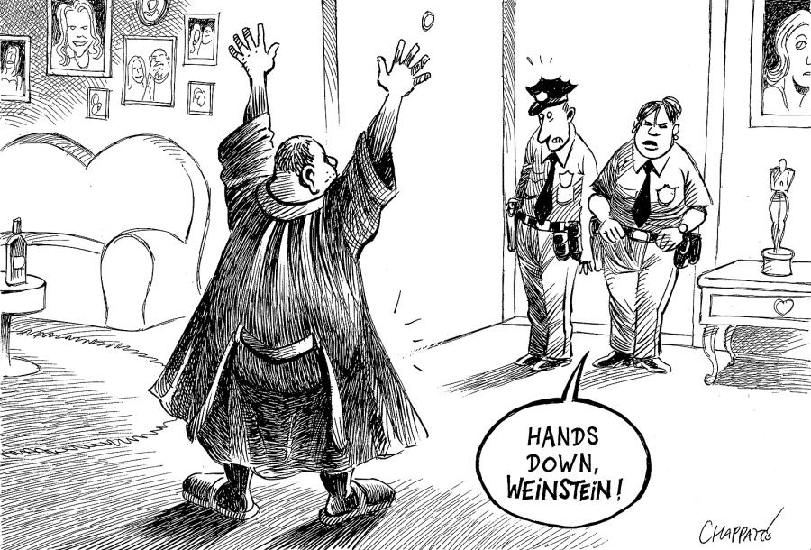 Harvey Weinstein's arrest Harvey Weinstein's arrest Harvey Weinstein's arrest