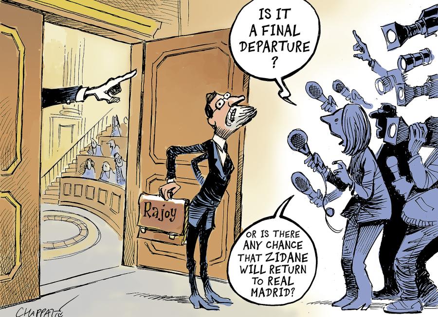 Exit of the Spanish prime minister Exit of the Spanish prime minister Exit of the Spanish prime minister