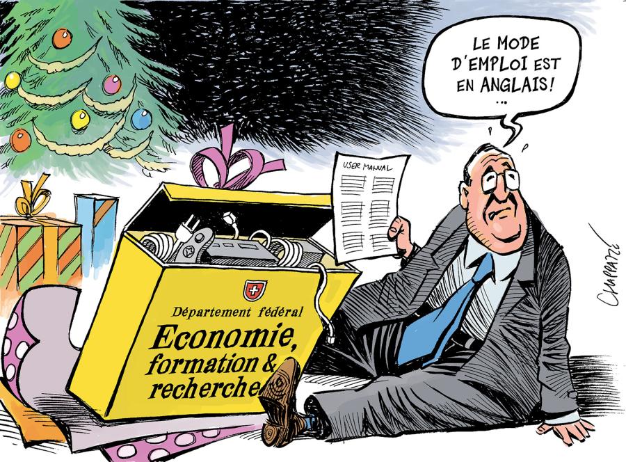 Le Noël de Guy Parmelin Le Noël de Guy Parmelin