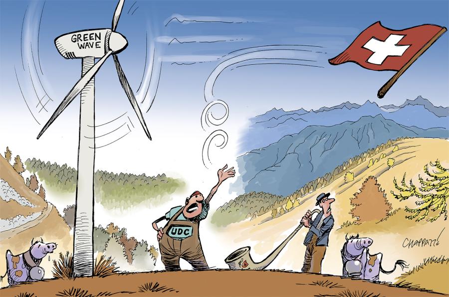 Vague verte sur la politique suisse Vague verte sur la politique suisse Vague verte sur la politique suisse