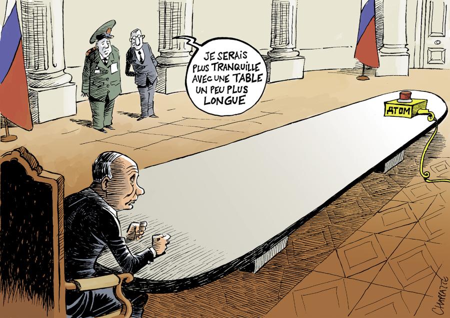 Danger nucléaire | Globecartoon - Political Cartoons - Patrick Chappatte