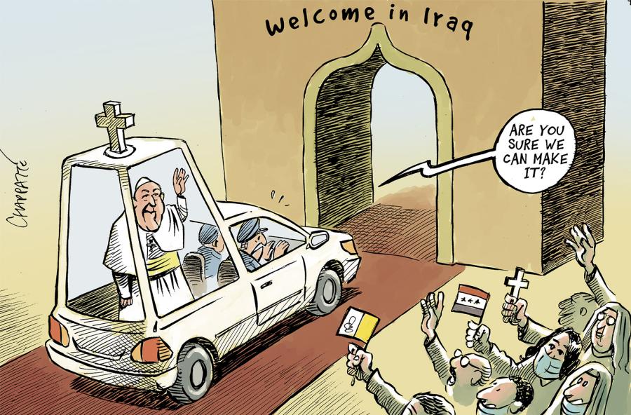 The pope in Iraq The pope in Iraq The pope in Iraq