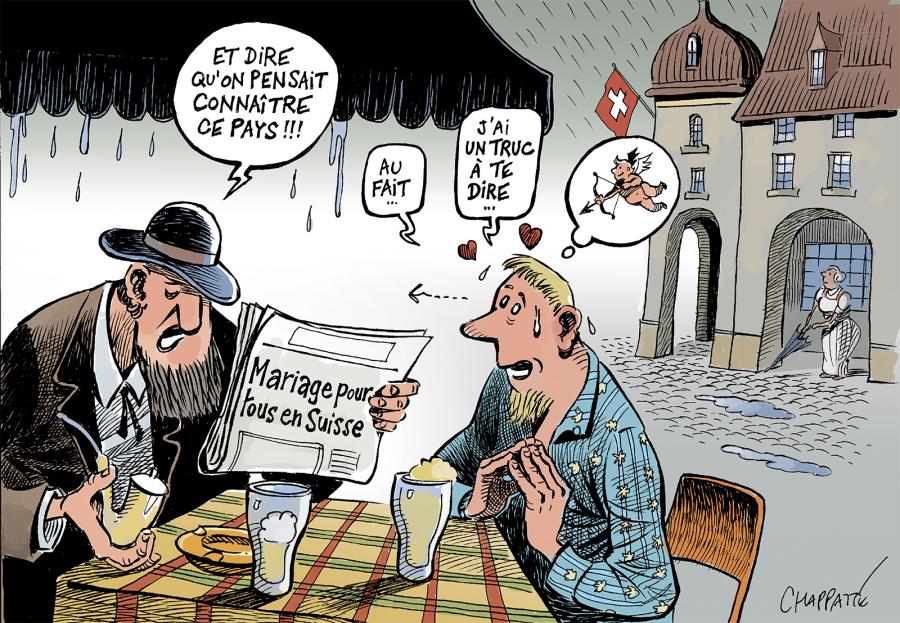 Les Suisses acceptent le mariage pour tous Les Suisses acceptent le mariage pour tous Les Suisses acceptent le mariage pour tous
