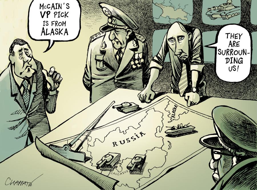 Cold War ! | Globecartoon - Political Cartoons - Patrick Chappatte