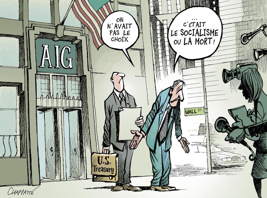 Davantage d'Etat! Davantage d'Etat! Davantage d'Etat!