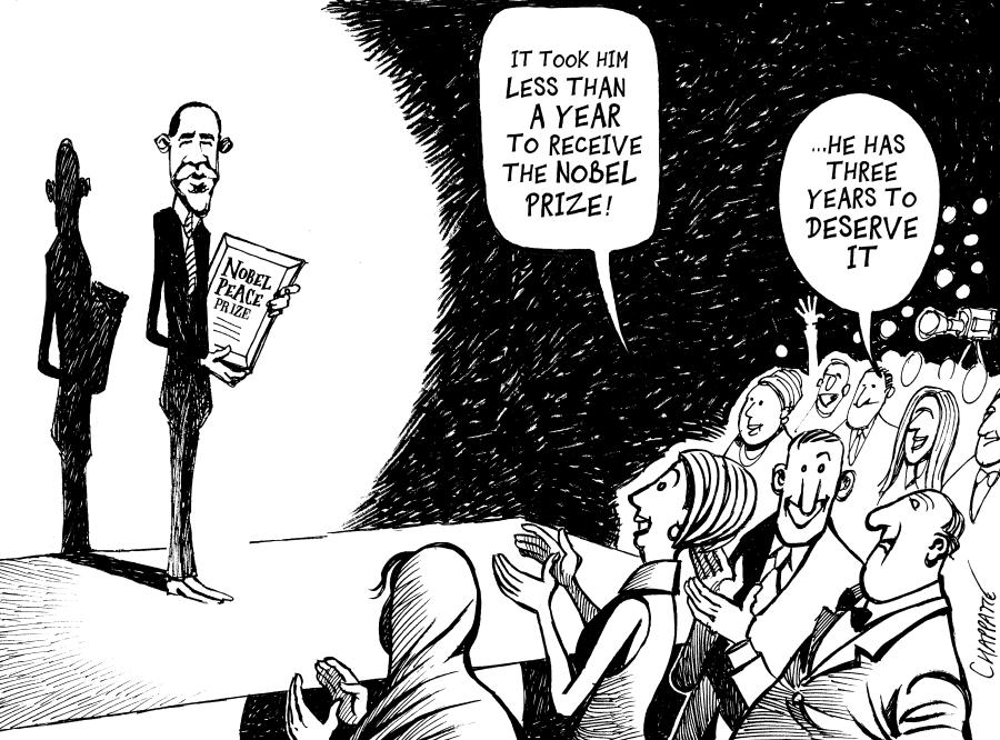 The Nobel for Obama The Nobel for Obama The Nobel for Obama