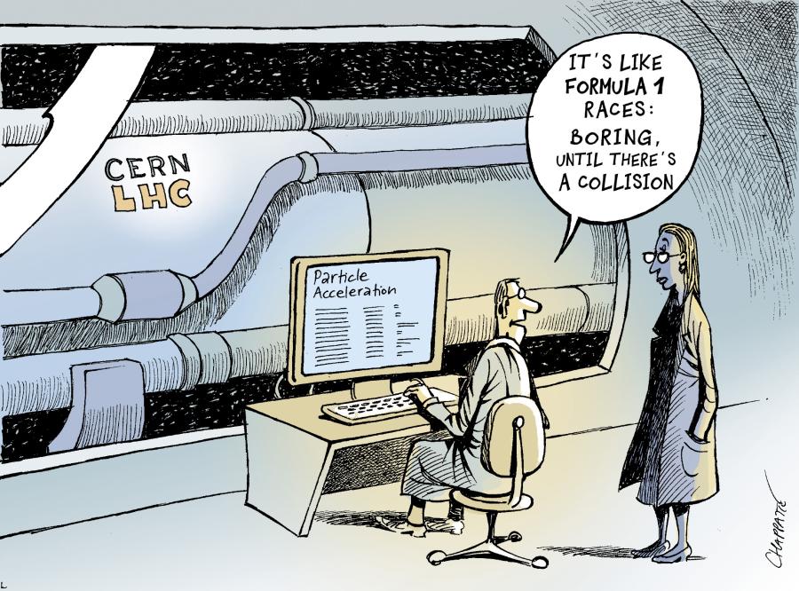 CERN's Giant Accelerator is Working CERN's Giant Accelerator is Working CERN's Giant Accelerator is Working
