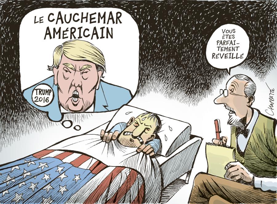 Trump triomphe Trump triomphe Trump triomphe