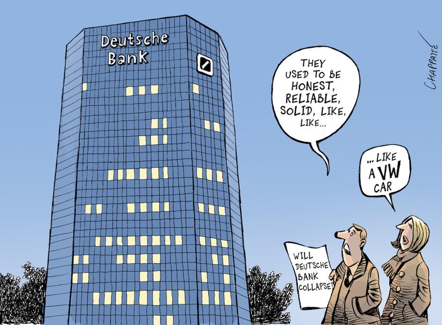 Deutsche Bank in trouble Deutsche Bank in trouble