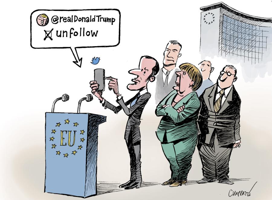 The Trump-Macron break-up The Trump-Macron break-up The Trump-Macron break-up
