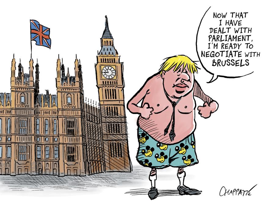 Bad week for Boris Johnson | Globecartoon - Political Cartoons - Patrick  Chappatte