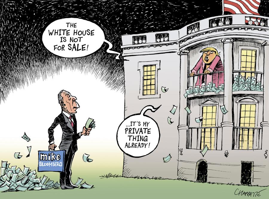 Can you buy the presidency? Can you buy the presidency? Can you buy the presidency?