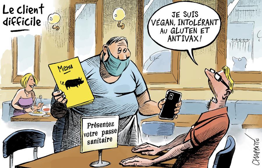 Passe sanitaire siouplaît! Passe sanitaire siouplaît! Passe sanitaire siouplaît!